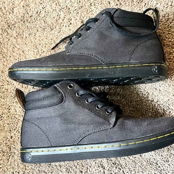 Dr. Martens - Belmont Ankle Boots in Black (canvas) - Picture 1 of 7